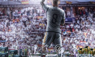 11年前的今天：皇马2500万欧从拜仁签下克罗斯，出战465场夺23冠