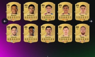 FC26官方西甲球员评分榜：姆巴佩91最高，贝林厄姆90，亚马尔89